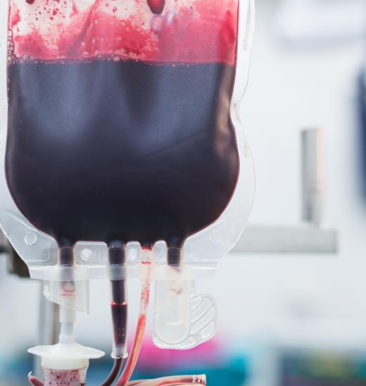 Blood that is used in transfusions are thoroughly tested for abnormalities before use.