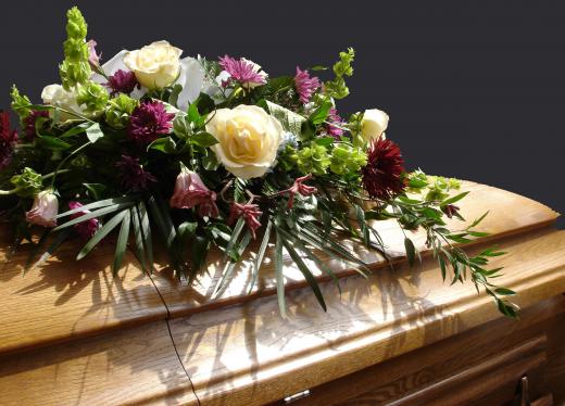 A closed casket funeral may not require embalming.