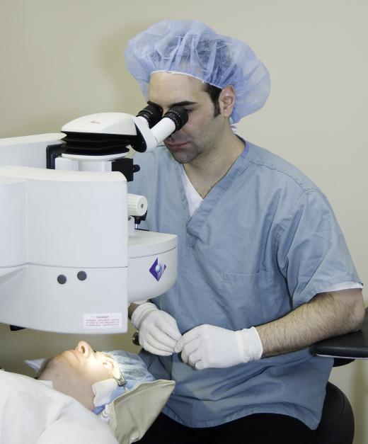 Lasers, a form of electromagnetic radiation, are frequently used in eye surgery.