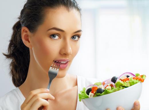 Some salad dressings contain xanthan gum as a thickening agent.