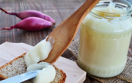 Lard's viscosity is 100,000 times higher than water's.