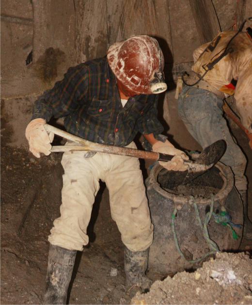 Minerals are typically removed from the Earth's surface by miners.