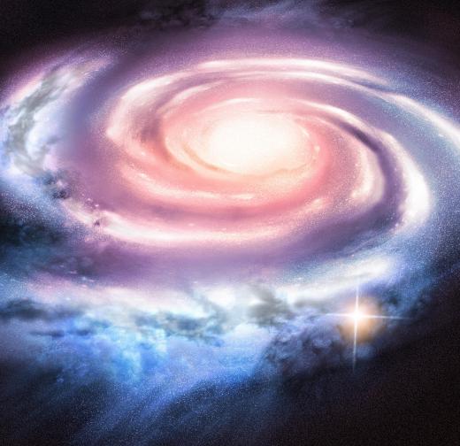 It is thought that all massive galaxies have central supermassive black holes, but in practice it seems that only older galaxies might have them.