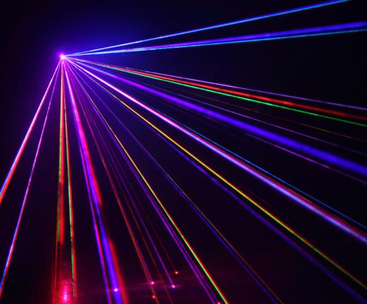 how will you describe the size of the laser light