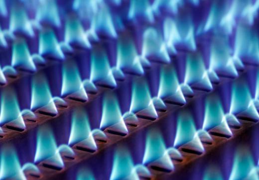 Natural gas is one of the most common fossil fuels used in fuel combustion reactions.