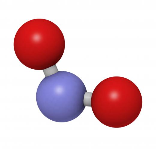 A single water molecule is made up of two hydrogen atoms and one atom of oxygen.