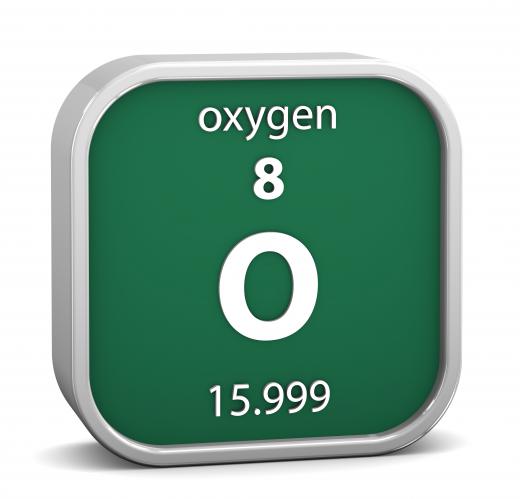 All known chemical elements, including oxygen, are arranged on the periodic table.