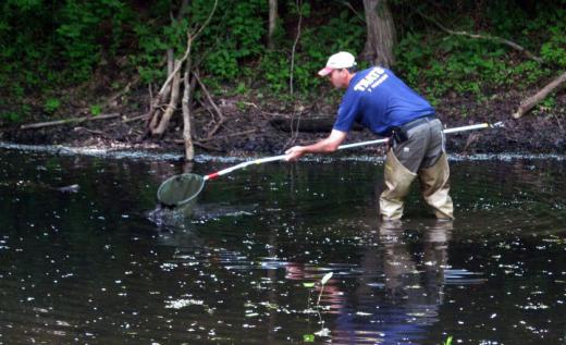 Chemicals can easily contaminate waterways.