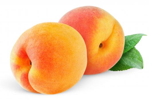 The pits of peaches contain small amounts of hydrogen cyanide.