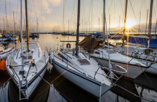 Stray current corrosion is a problem in marinas where large numbers of vessels are docked.