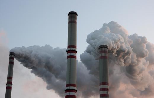 The burning of fossil fuels can alter the components of air.