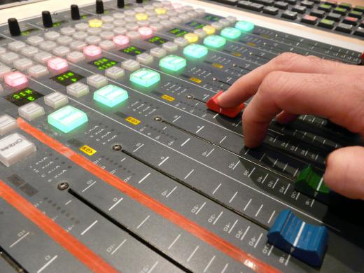 Most audio recording engineers are in charge of mixing and mastering sound.