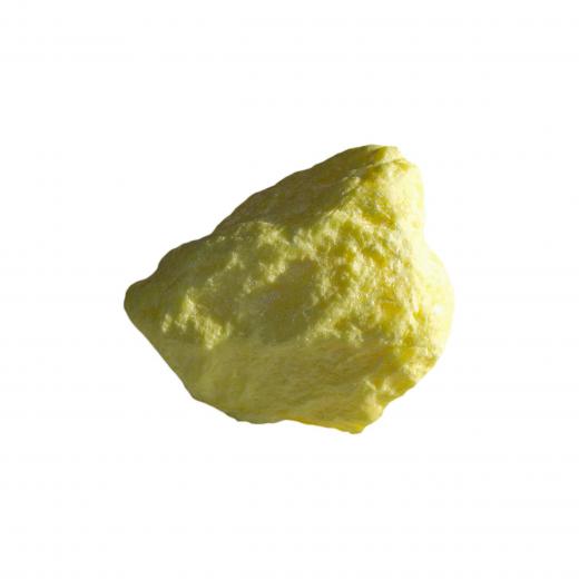 Sulfur burns easily, producing oxides.