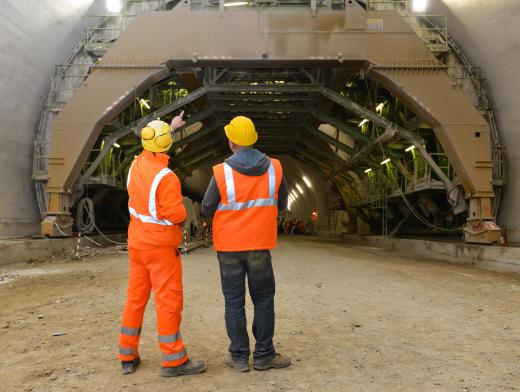 Geotechnical engineering often plays a key role in building tunnels and other civil projects.