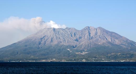 More than a million cubic kilometers of volcanic material may be released by a large igneous province.