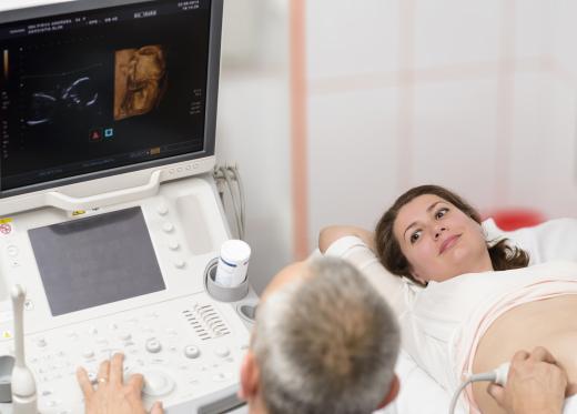 The absence of genetic material may create birth defects that are noticeable via ultrasound.